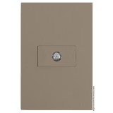 Conjunto Coaxial TV Horizontal 4x2 - RECTA FENDI SATIN FOSCO